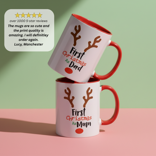 Cute Christmas Mug for Mum & Dad