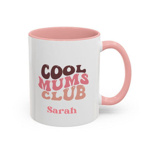 Cool Mums and Dads Club Personalised Mug Set