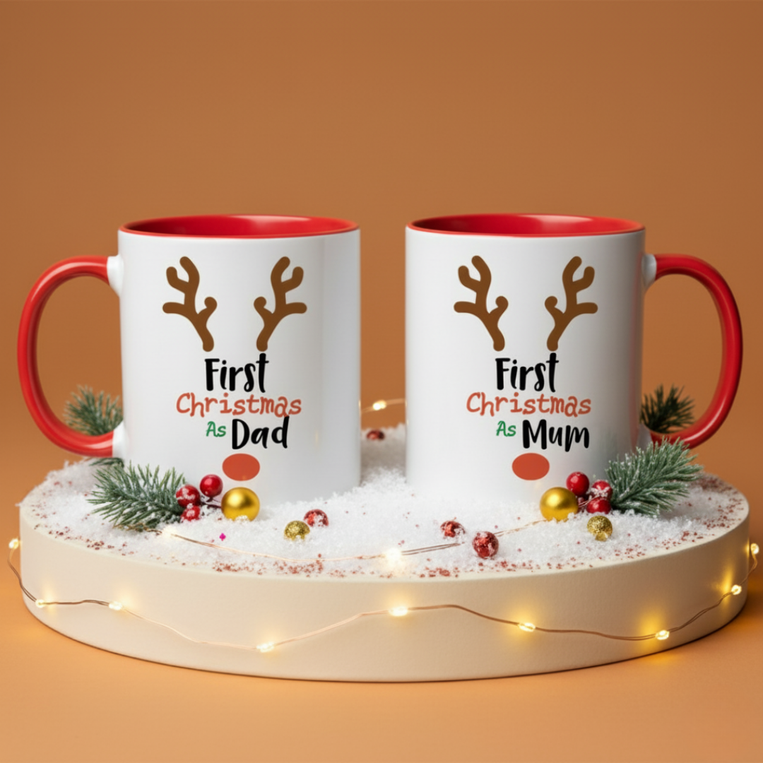 Cute Christmas Mug for Mum & Dad