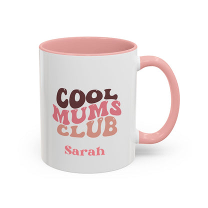 Cool Mums and Dads Club Personalised Mug Set